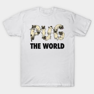 Pug The World Variant T-Shirt